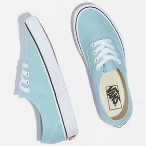 Vans Blue and White Sneakers Classic Canvas Style Unisex NWOT